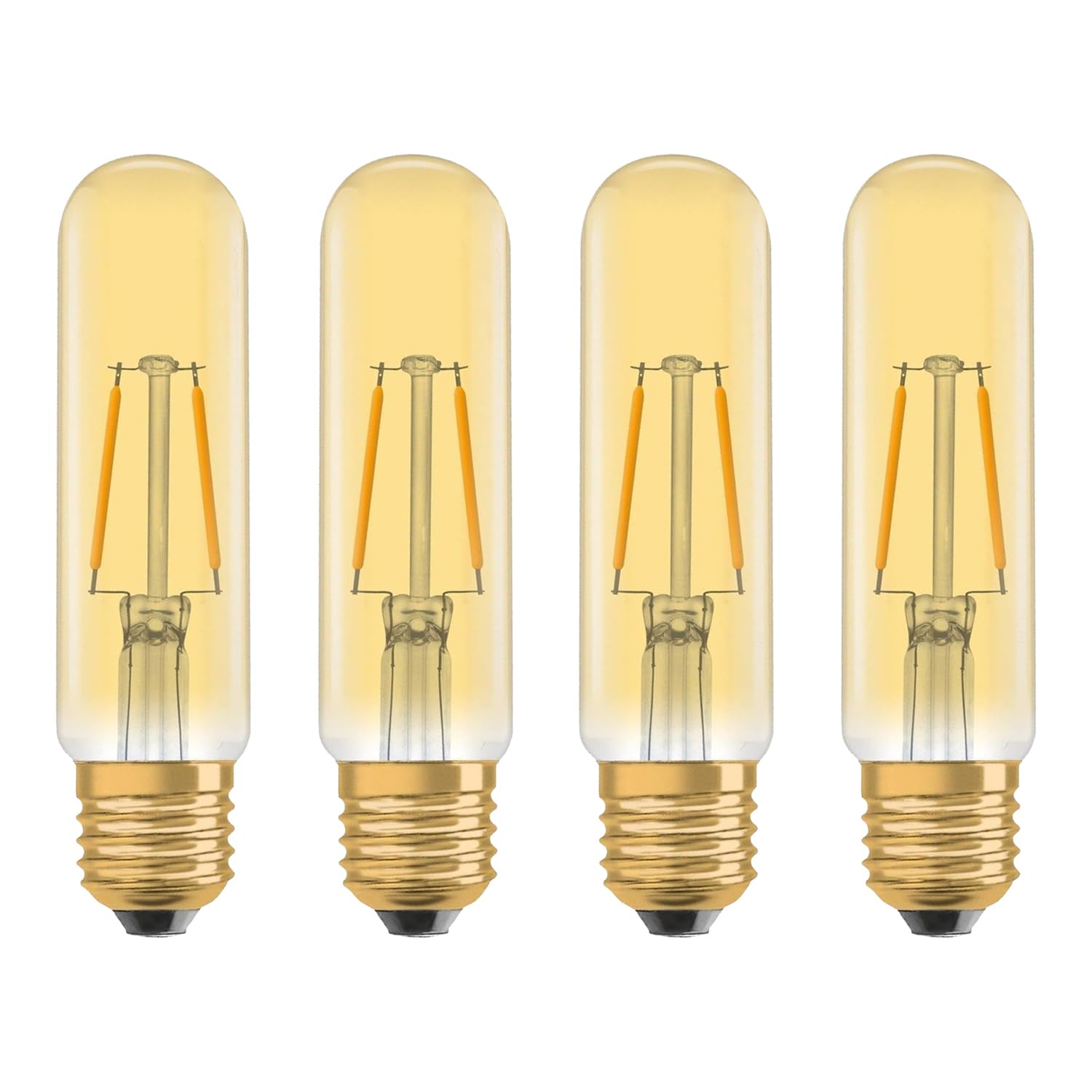 Ampoule LED Vintage E27 Osram 1906 tubulaire blanc chaud 200lm 4-Pack