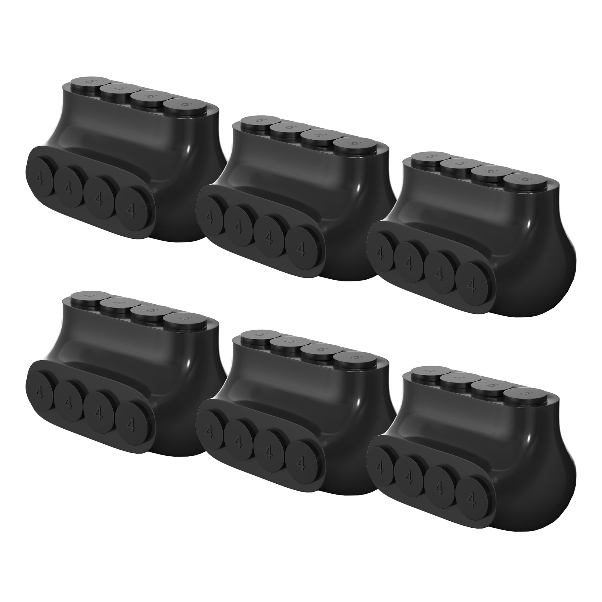 3 Port Insulated Multi Tap Connector 4-14 AWG Aluminum To Copper Wire Connect