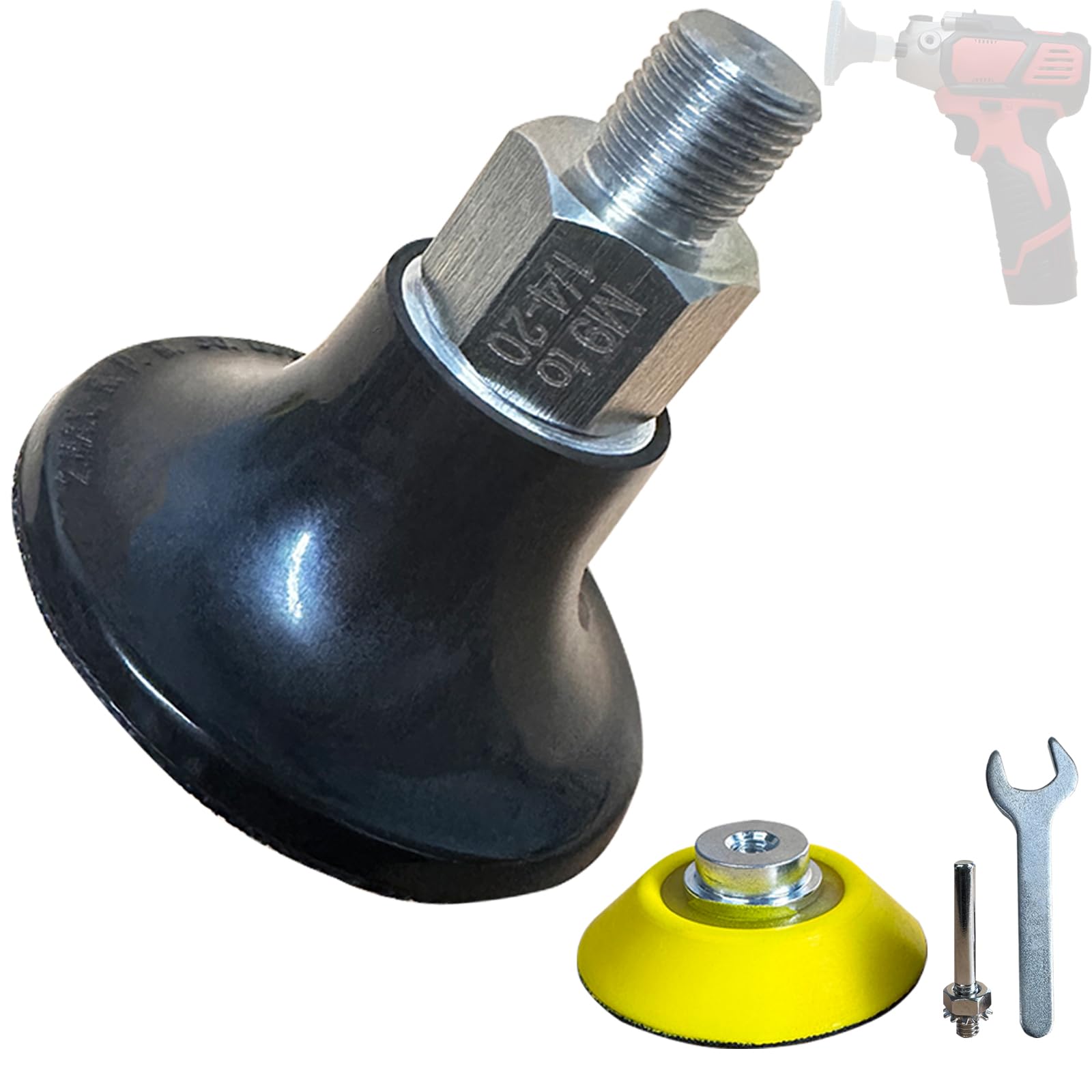 Milwaukee M12 Pad Holder - Quick Change 2 Inch -1