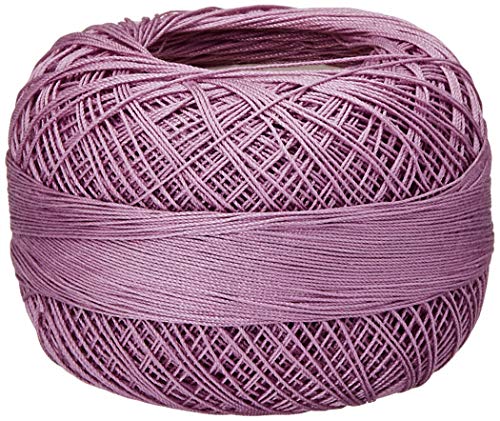 Lizbeth Size 80 Hilo de Algodón 184 yd 10g Color Uva miniatura 1