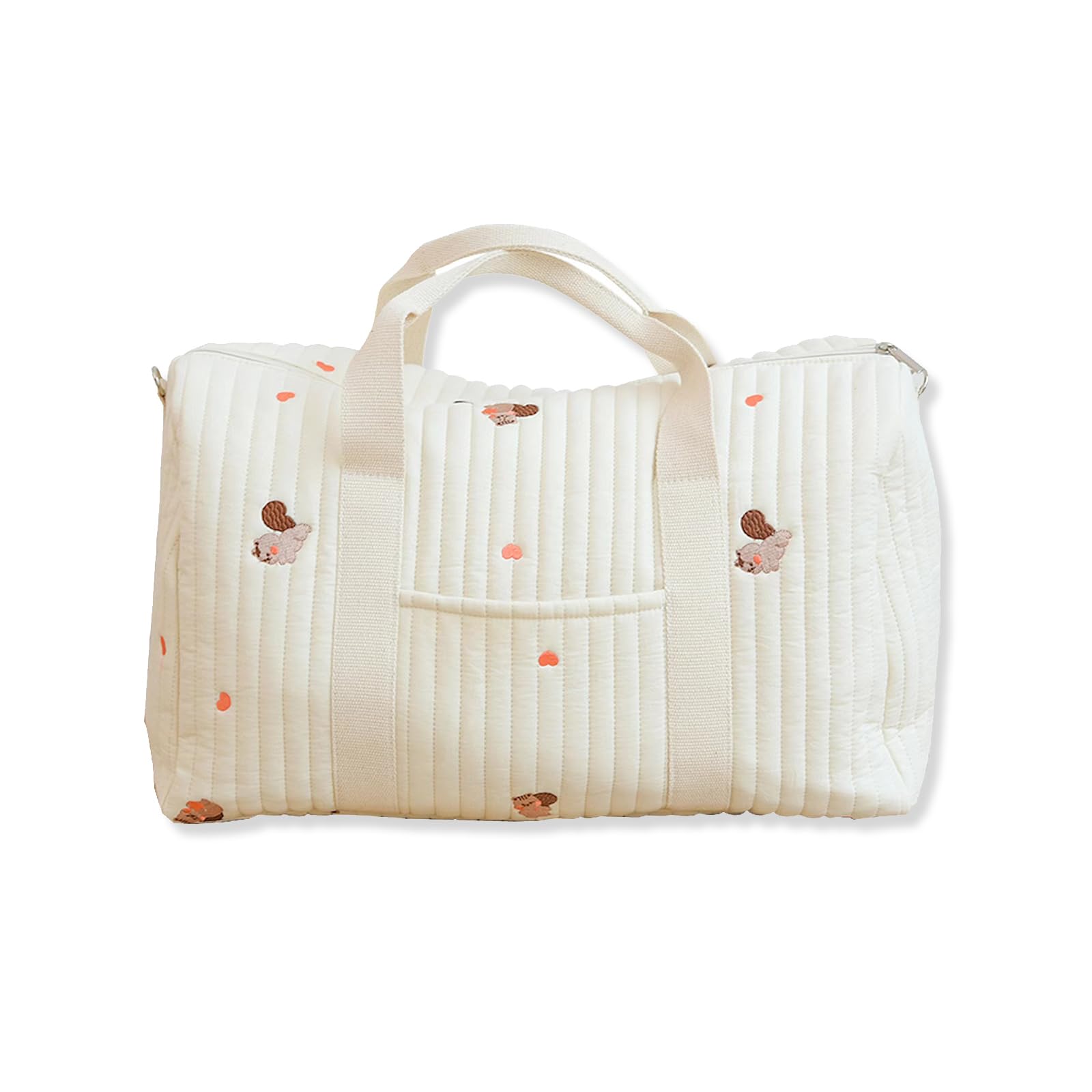 SONARIN Large Capacity Embroidery Baby Changing Tote