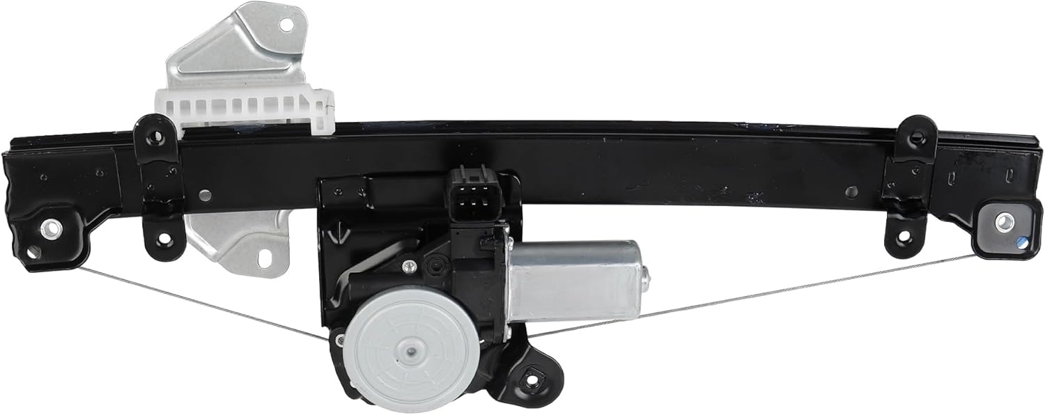 Dasbecan Power Window Regulator w/Motor (6 Pin) Left Driver Side Front Compatible with Nissan Altima 2013-2018 Sedan Auto Up and Down Function Replace# 748-064 6pins left