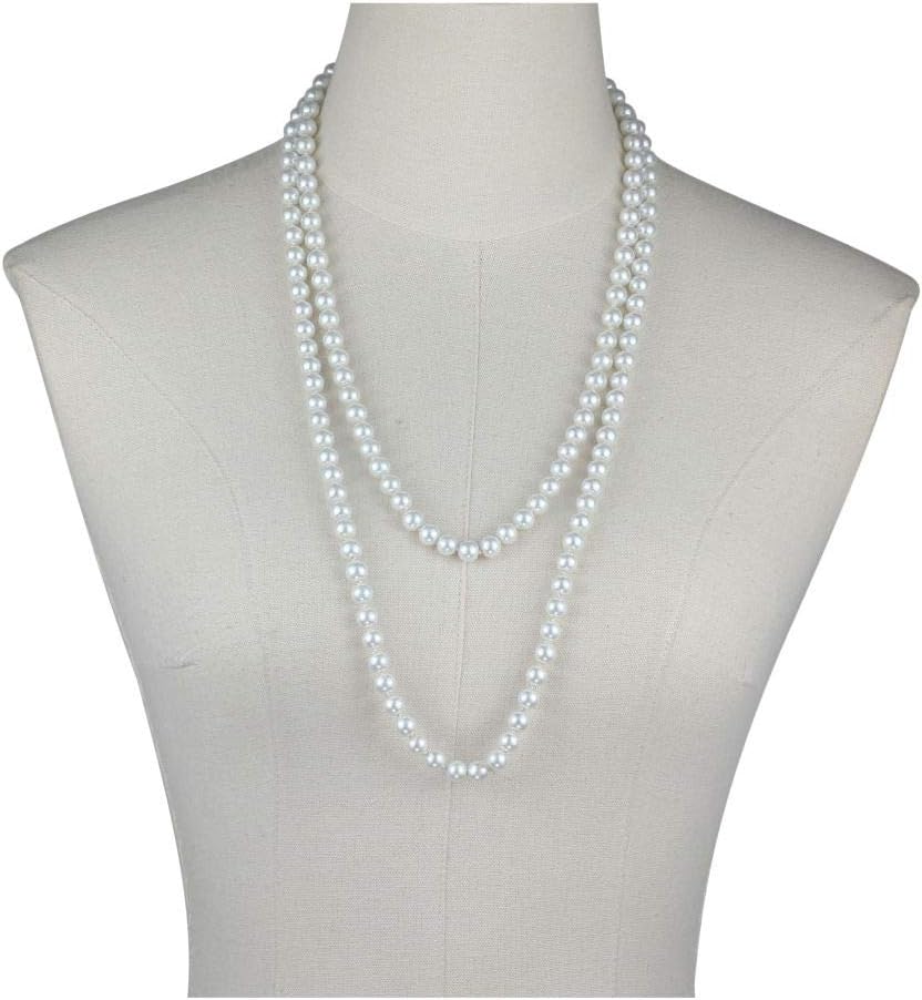 Women 1920S V Neck Sequined Beaded Gatsby Flapper Dress with 20s Accessories Set - Image 6