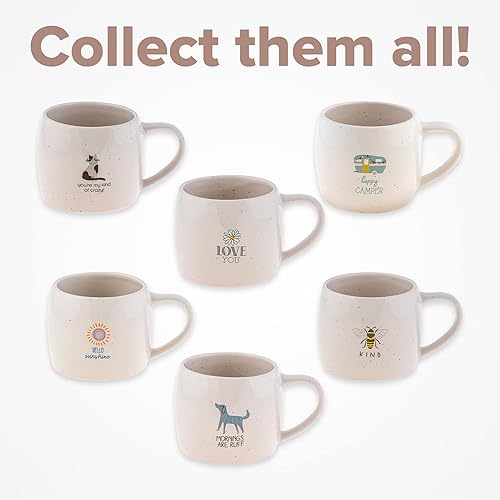 Miniatura 10 de Karma Gifts Reese - Taza de café de cerámica de 16 onzas, lindas tazas para mujeres y hombres, Hello Sunshine