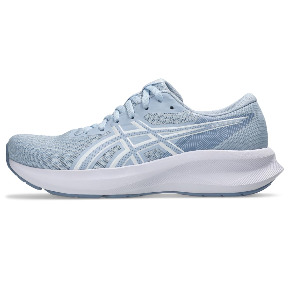 Women's Patriot 14 Running Shoes, 8.5, Solid AIR/White