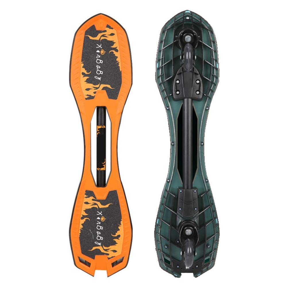 LZY Waveboard Caster Board Es Board Skateboard Kids Kids Glowing Wheels Jay Board Gift Birthday Gift Christmas Kids Kickboard USB Charging Portable