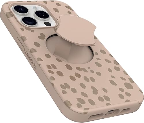 Miniatura 5 de OtterBox Funda OtterGrip Symmetry Series para iPhone 15 Pro (solo en el lugar), agarre integrado, funda elegante, se ajusta a MagSafe, bordes