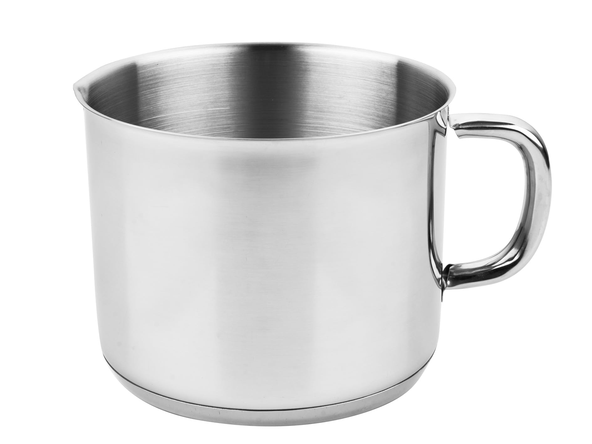 Casserole Inoxydable VIER avec Fond Induction - 16 cm, 2,6 Litres