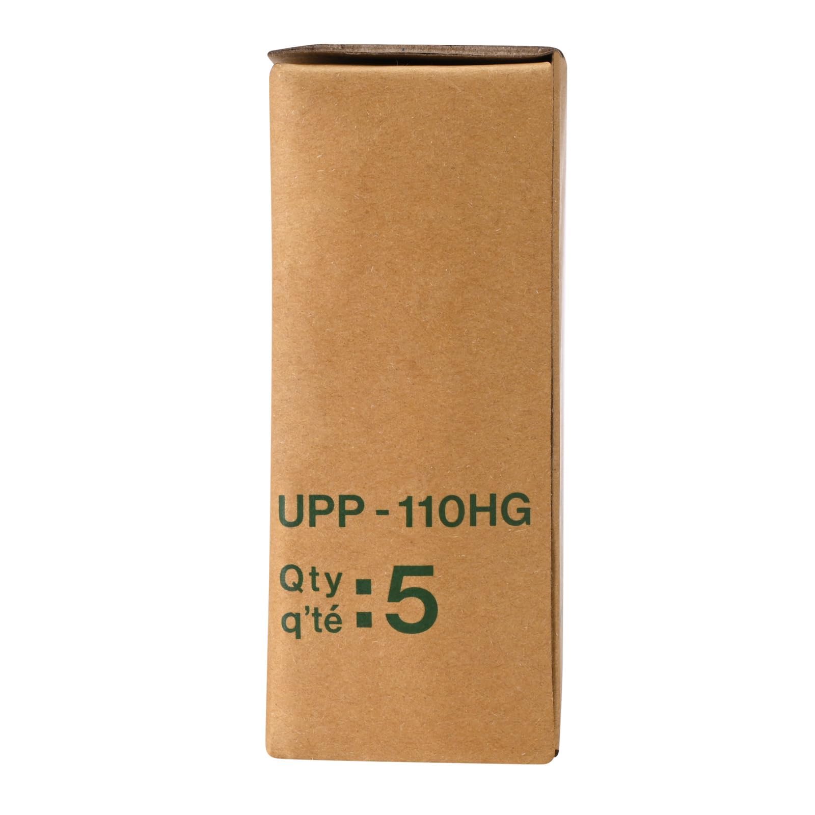 5 rotoli di carta ultrasonica compatibile UPP-110HG ultra lucida per stampante in bianco e nero