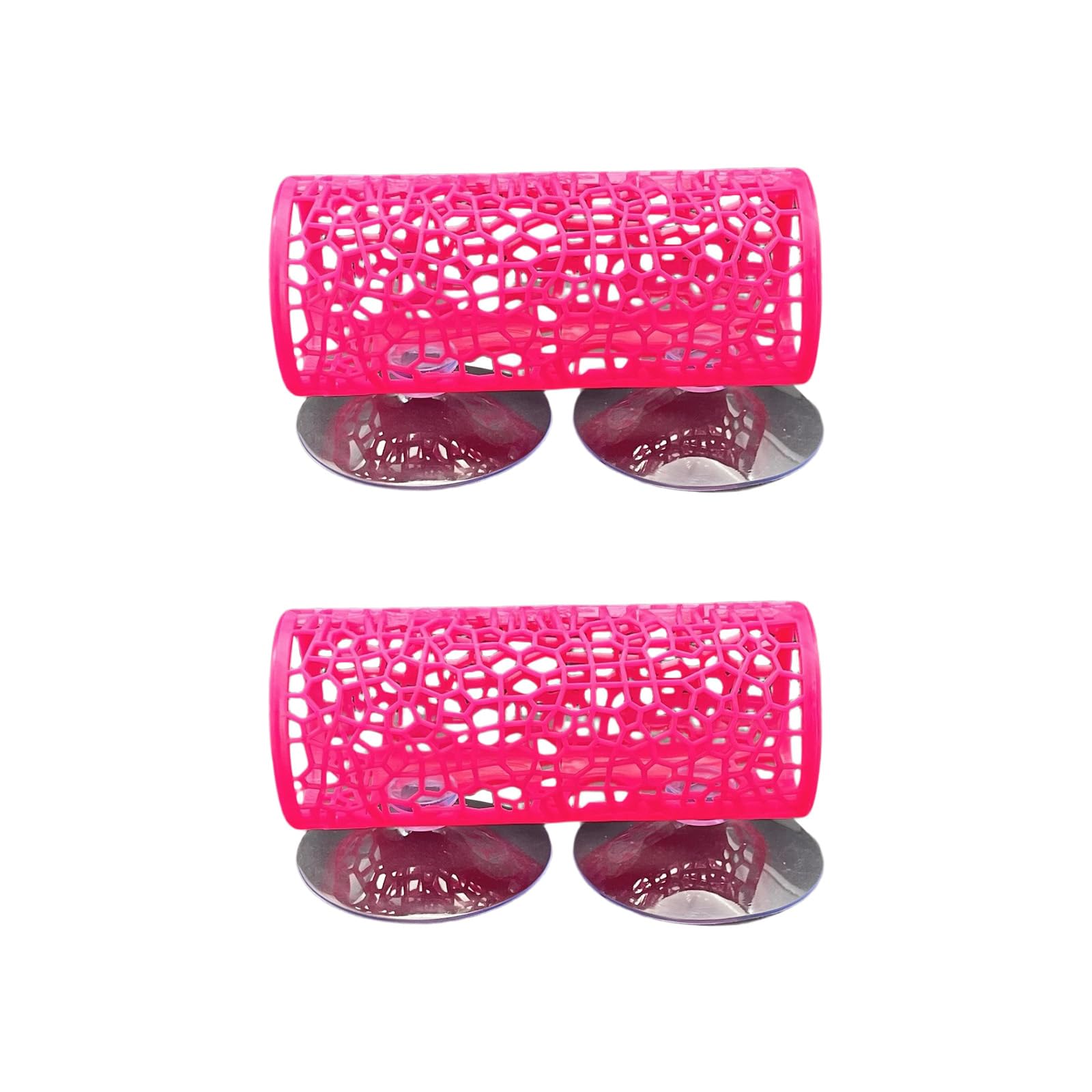 KieTeiiK Of 2 Aquarium Hideouts Decorations with Suction Cups Safe for Shrimp Habitats Fish Shelter