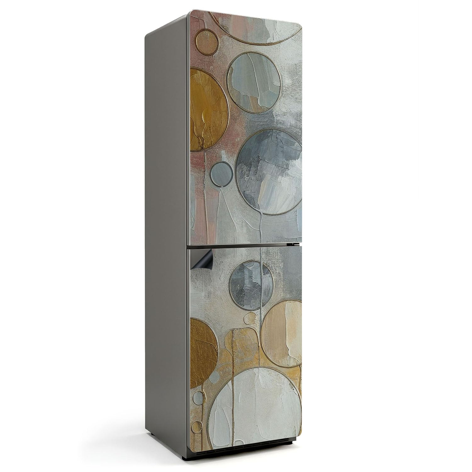 Tapis Magnétique 60x205 Cuisine Rénovation Durable Cercles Abstraits