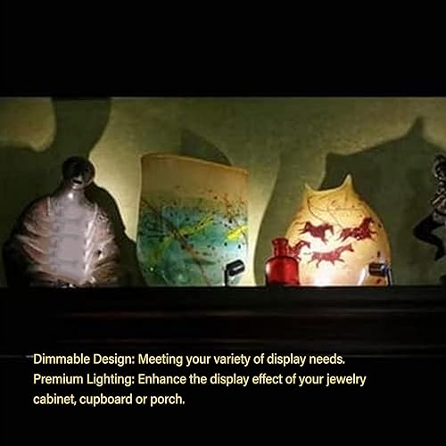 Miniatura 9 de Garosa Mini proyector LED, luces artísticas, luces de acento, pequeño foco regulable, iluminación de acento, lámpara de gabinete de joyería,