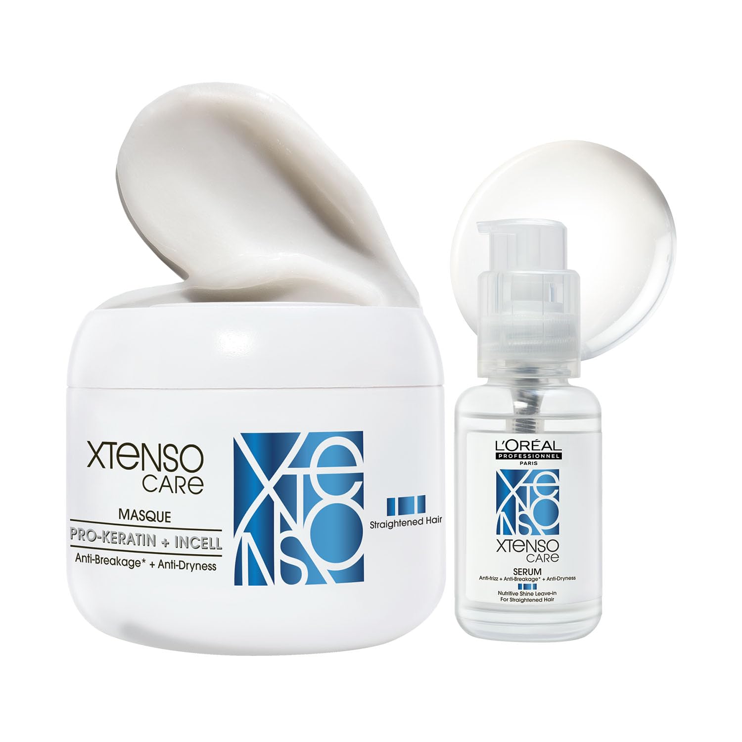 L'OREAL PROFESSIONNEL PARIS Xtenso Care Masque 196 Gm, For Straightened Hair & Xtenso Care Serum 50 Ml, For Straightened Hair-image-39