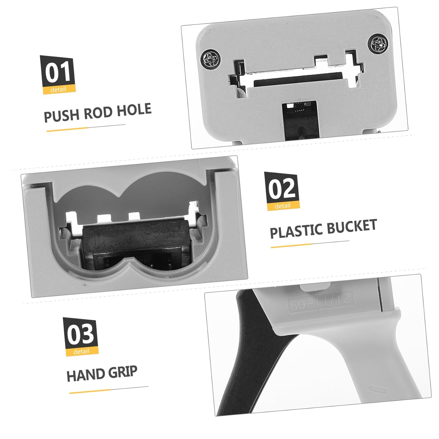 1pc Manual Dispenser Kit for Mixing and Dispensing Ab Epoxy Adhesives Easy to Use for Crafting and Repairs