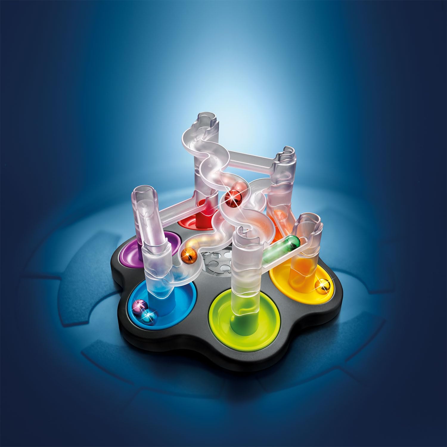 SmartGames - Collegamento Marmi | Bambini Puzzle E Puzzle Adulto con 80 Sfide E 6 Biglie | Giochi Bambini 8 Anni O più | Giochi Educativi Solitari