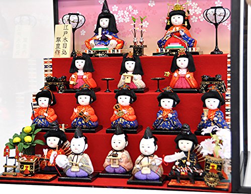 Amazon.co.jp: 秀光人形工房 雛人形 十五人 P86301 : Toys & Games