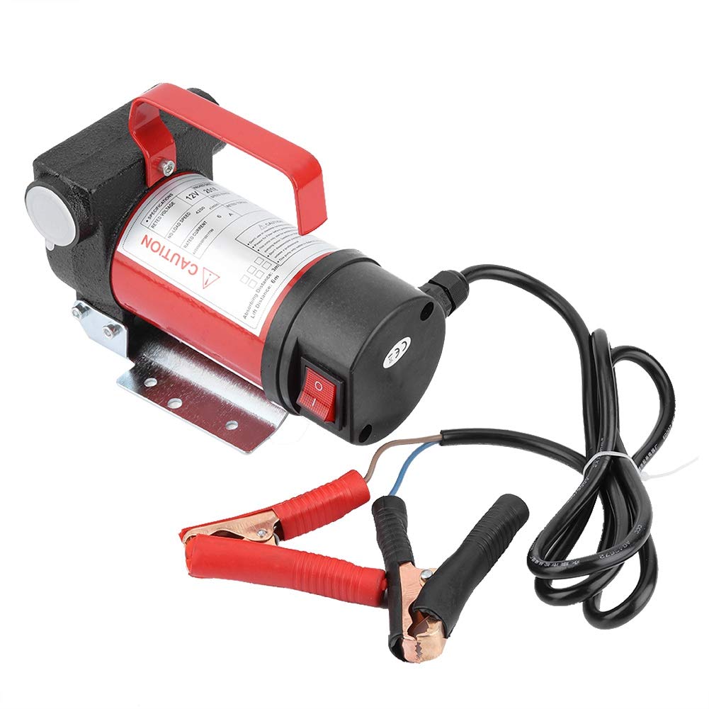 lyrlody Bomba de Aceite de Aspiración DC 12V 160W, Bomba Extractora de Aceite Eléctrica Bomba de Transferencia de Aceite y Diésel Directa por Minuto 40L con Filtro, Nivel de Protección Hasta IP55