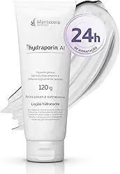 Hidratante Corporal Hydraporin - 120ml - Hidratação e Nutrição - Para Peles Secas - Fórmula de Longa Duração e Rápida Absorção - Mantecorp