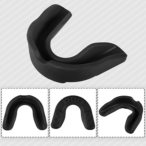 Miniatura 3 de Protectores bucales deportivos protectores bucales protectores de encías protectores de dientes para boxeo, baloncesto, fútbol, hockey, karate,