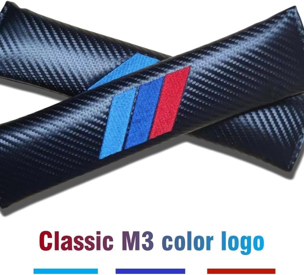 2 fundas para cinturón de seguridad de coche para BMW, cinturón