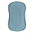 Muslin Baby Lounger Cover Soft Organic Cotton Slipcover Fits Newborn Lounger for Baby Boys and Girls (Blue)