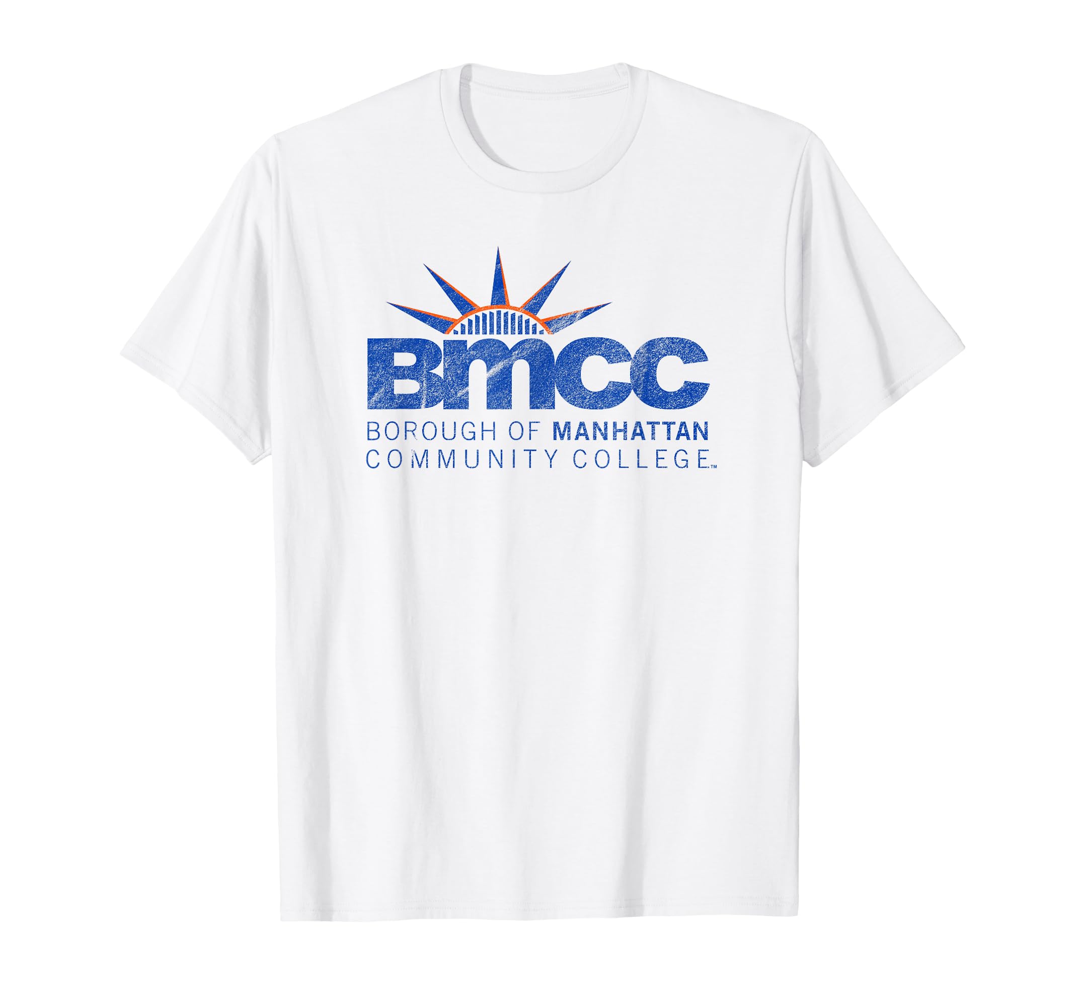 Manhattan Community College BMCC Panthers Distressed Primary T-Shirt
