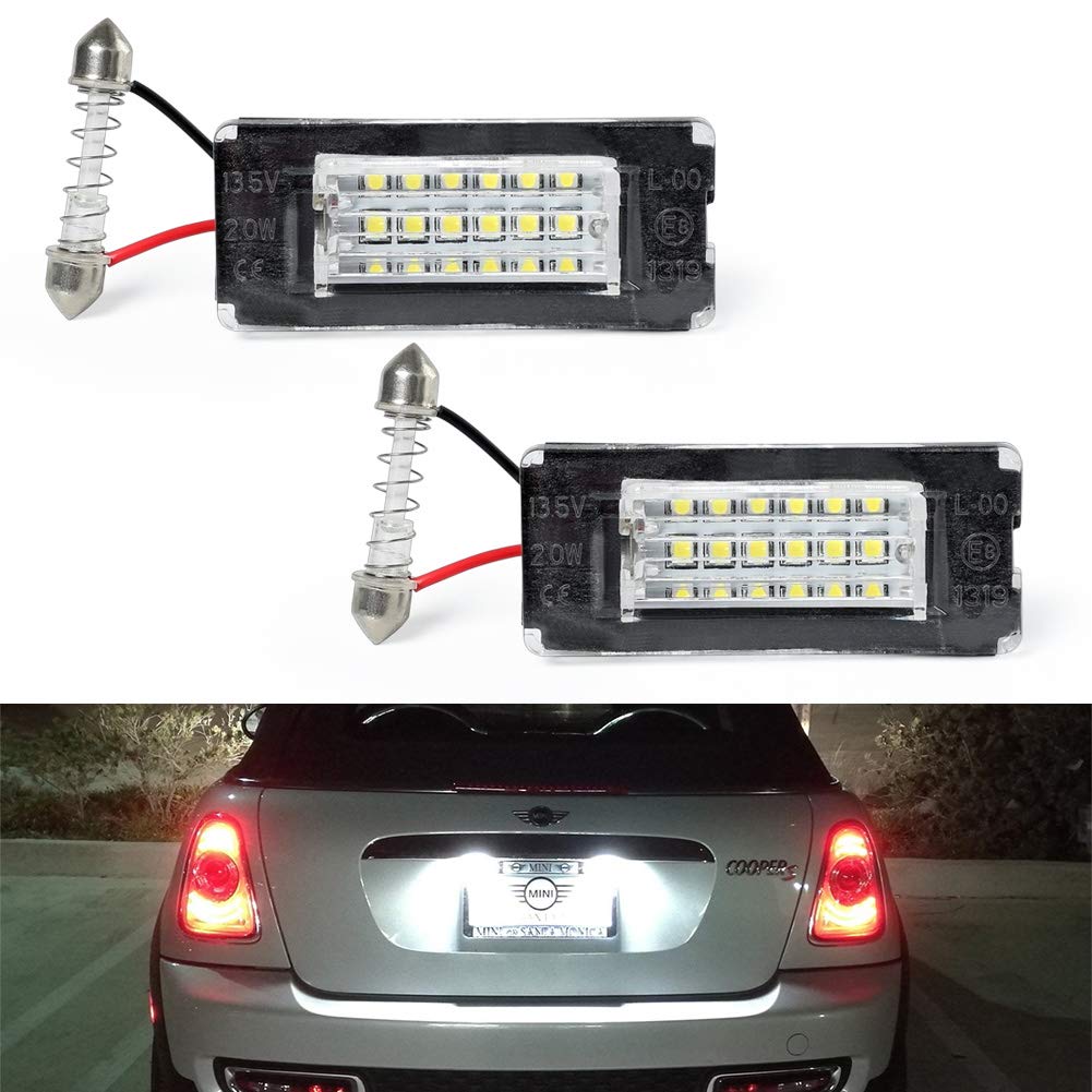 mini cooper license plate light