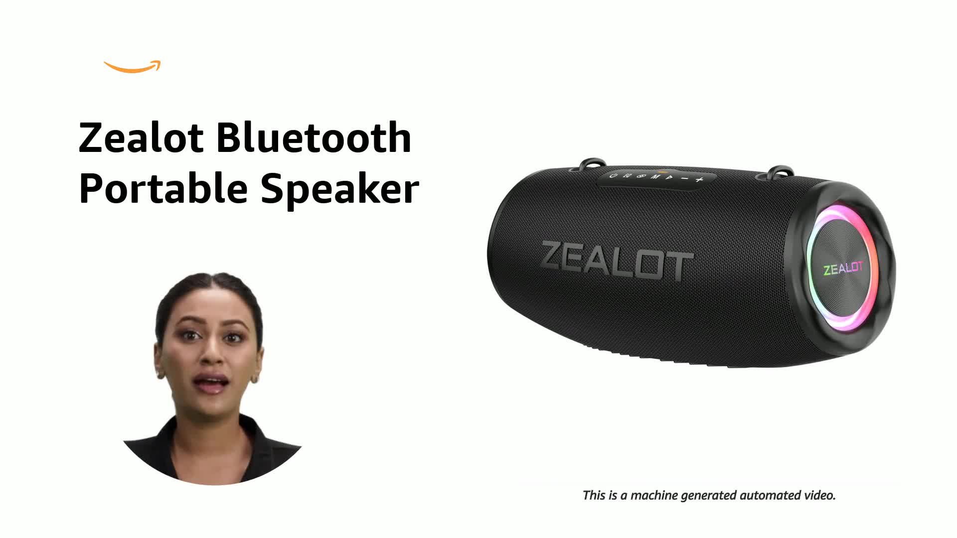 Zealot Bluetooth Speaker, 80W Portable Speaker Loud with Deep Bass