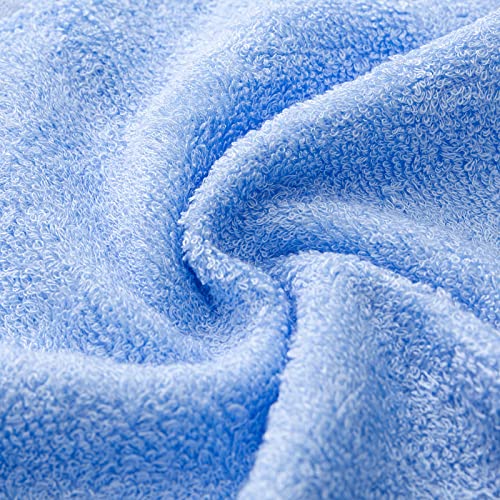 Miniatura 4 de Hbselect 10 Piezas Toallas De Bebé Y Mano De Fibra De Bambú - Toallitas Faciales 25 25 Cm Para Niños - Multicolor Para Baño Y Cocina