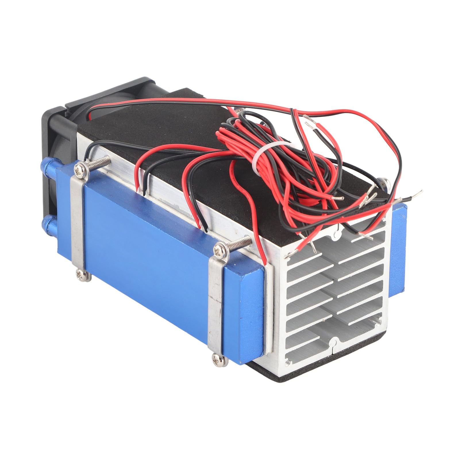 Chłodnica Termoelektryczna 12 V 420 W 6 Chipów Termoelektryczne Urządzenie Chłodzące Powietrze Chłodzenie Półprzewodnikowe do Małych Przestrzeni Chłodzenie Legowisk dla Zwierząt Niski