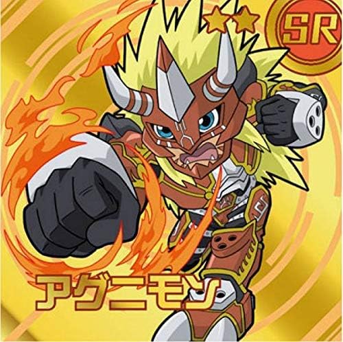 ƒm[ƒuƒ‰ƒ“ƒhi [19. Agnimon (Super Rare)] Digimon Seal Wafer