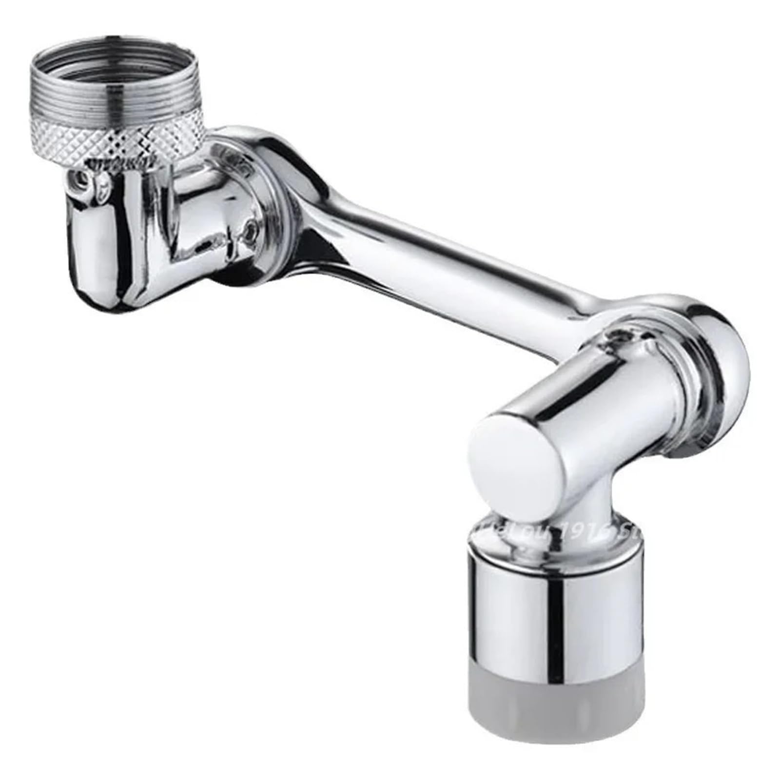 Saaygdfg Silver-Second Gear 1080° Swivel Rotatable Multifunctional Faucet Extender Robotic Arm With Water Filter For Kitchen Sink Bathroom Tap Aerator Accessories(Silver-Second Gear)