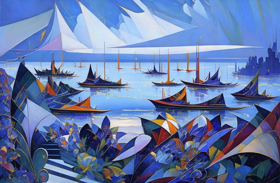 Peinture sur toile poster 58 x 90 cm sans cadre fantasy ship image art mural moderne