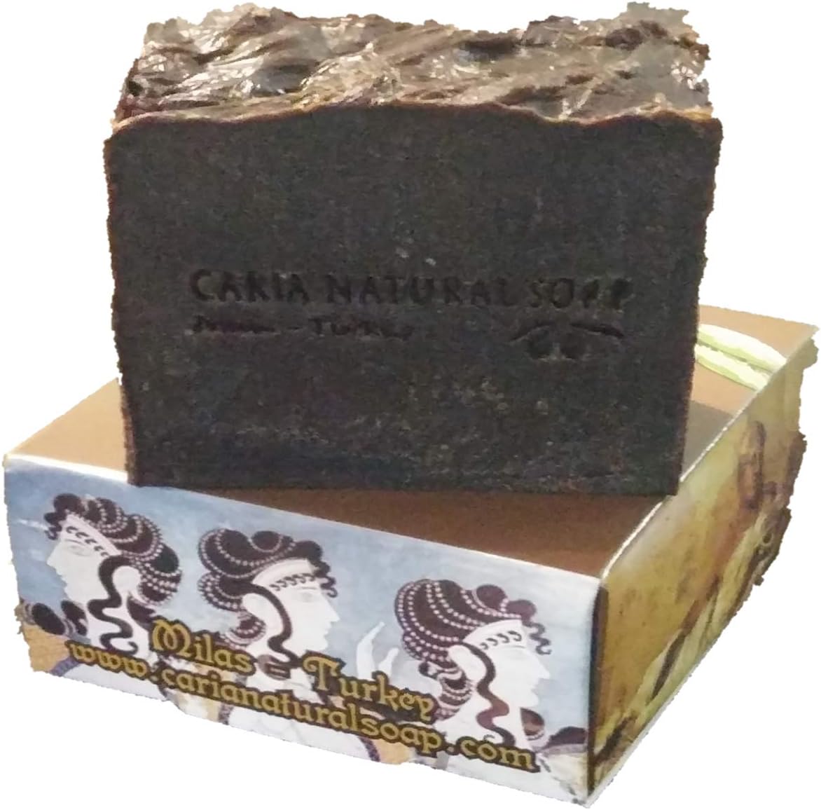 Caria Natural Handmade Soap Caria Handmade Soap Pine Tar with Olive Oil, 100 Grams