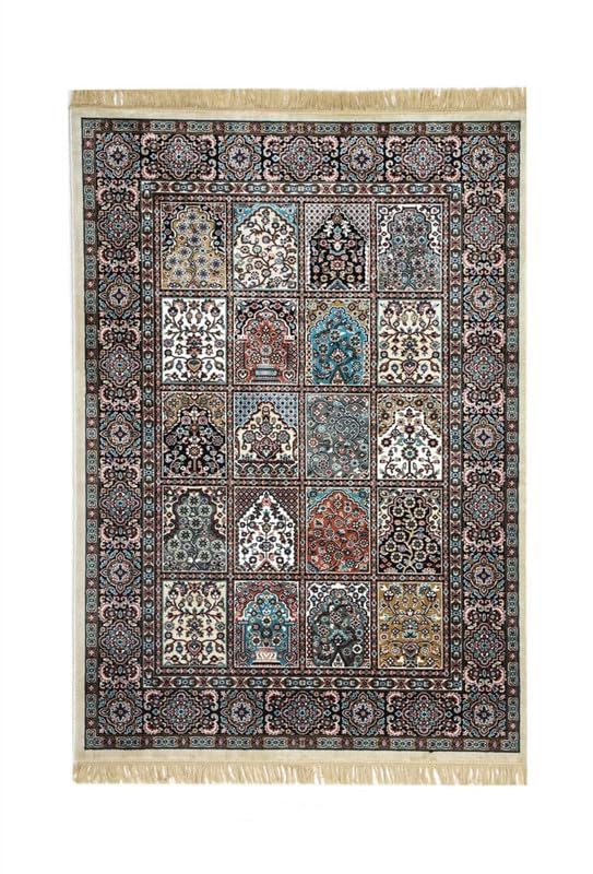 Image of Luxury Silk Carpet 2 x 6 FEET for Living Room or Bedroom, Made with Premium Silk, Perfect for Elegant Interiors Comfort and Timeless Design