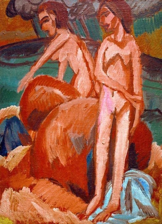 Affiches et gravures Baignade sur le lac Kirchner pour sublimer la décoration du salon