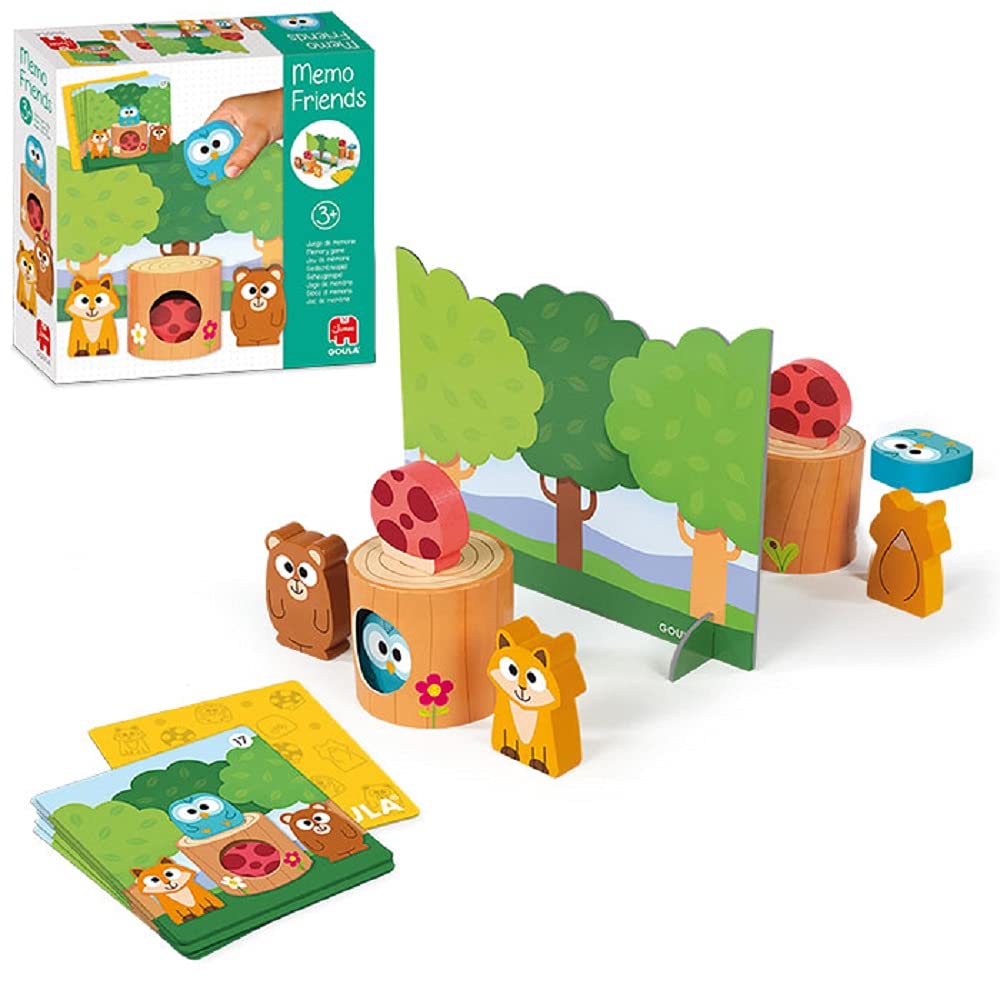 Jumbo - Goula - Memo Tom en zijn bosvriendjes - Kinderspel | Games