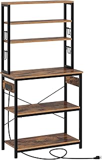 Rolanstar Baker's Rack with 4AC Power Outlet, 65.7in...