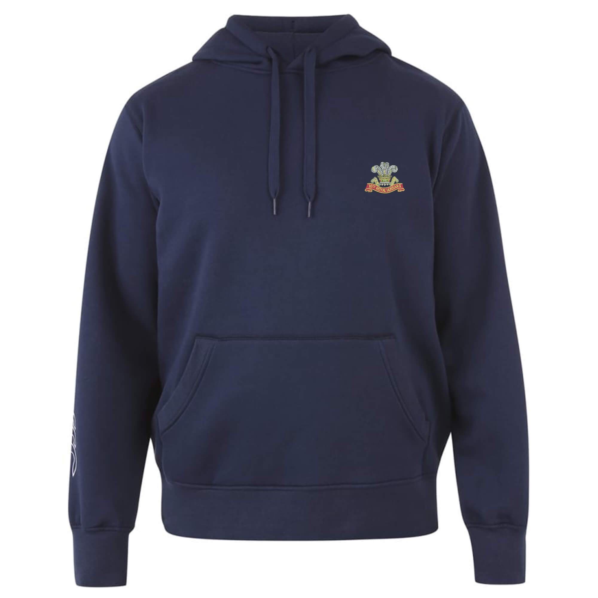 Pineapple Joe's Men's Navy 10Th Royal Hussars Canterbury Rugby Hoodie - Large