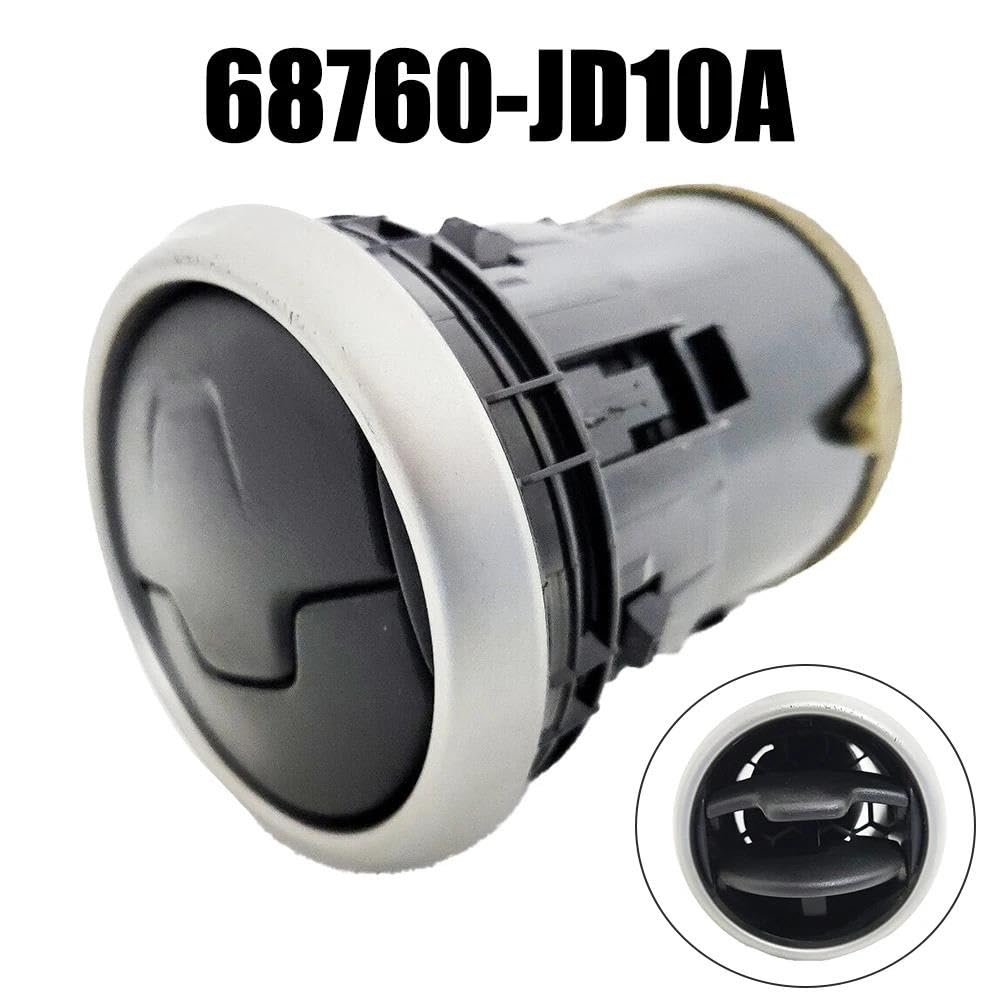 Bocchetta Aria Condizionata Auto Presa d'Aria per Aria Condizionata per Auto per N&issan per Dualis per Qashqai 2007 2008 2009 2010 2011 2012 2013 OEM 68760-JD10A