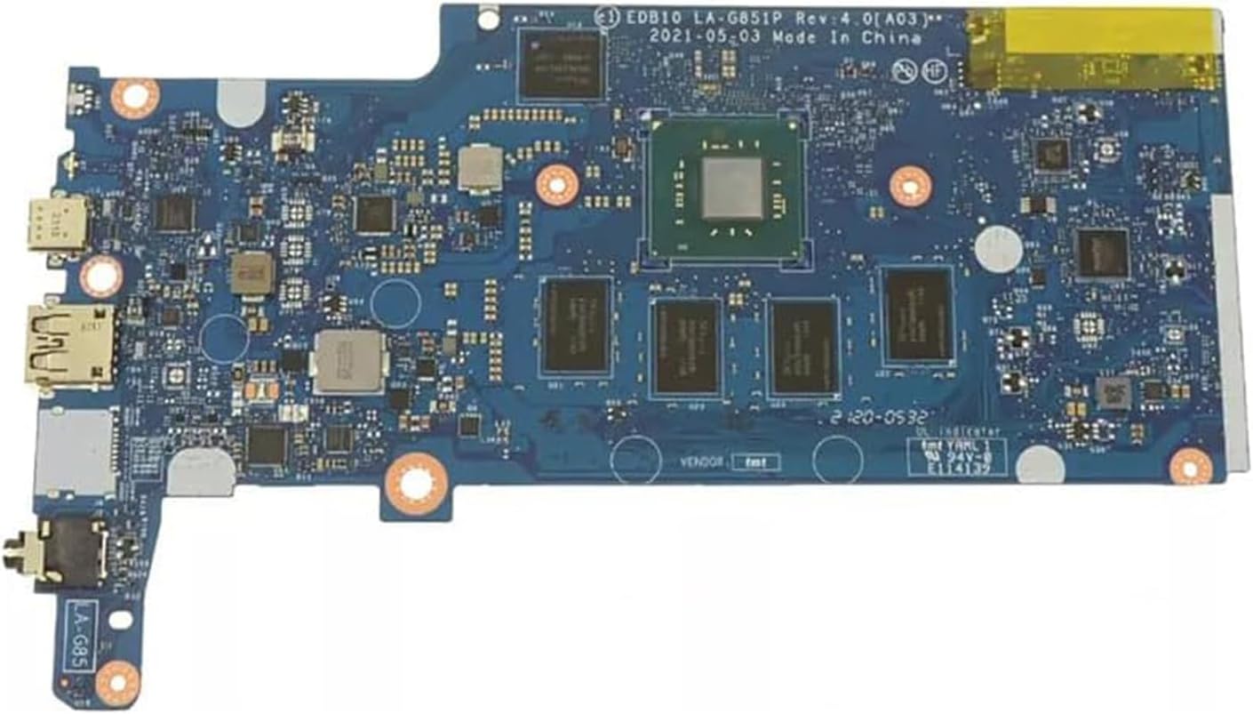 0W1C7C W1C7C Replacement for Dell Chromebook 11 3100 Laptop Motherboard System Board CPU Mainboard Processor N4020 4G