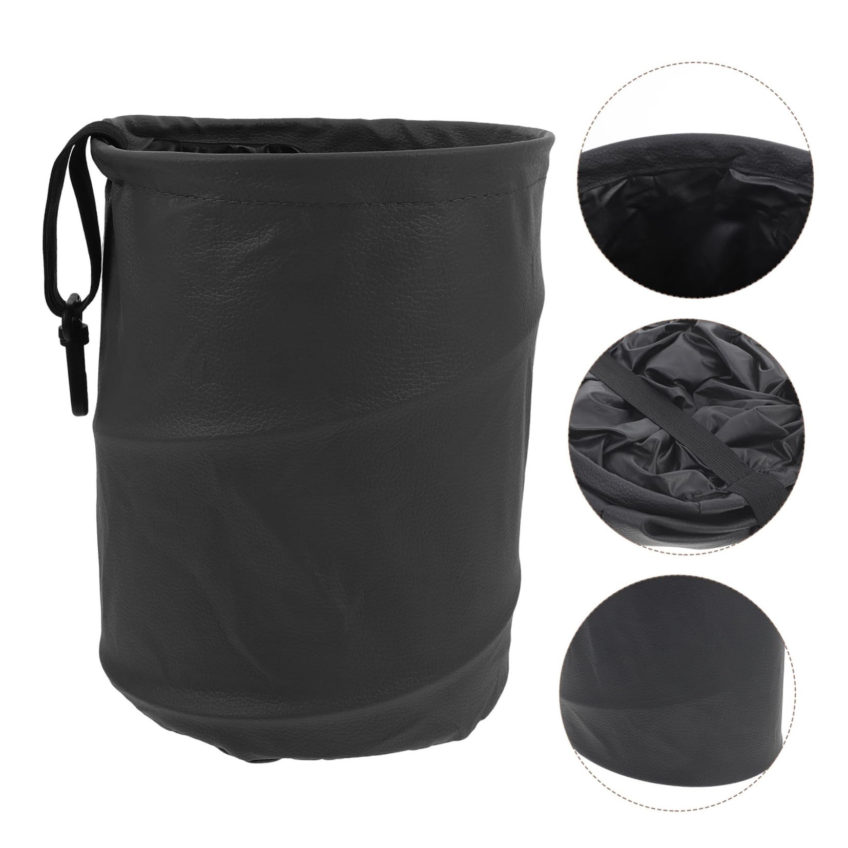 Mobestech 5pièces Poubelle De Voiture Pliable Suspendue Bac à Déchets Organisateur Compact Pour Voiture Camping Et Voyage Rangement Pratique Pour Déchets Et Objets Divers