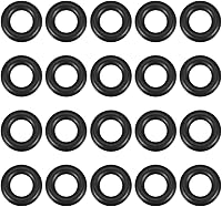 Vista 12 de uxcell Juntas tóricas de goma de nitrilo de 0.433 in de diámetro exterior de 0.157 in de diámetro interior, 0.138 in de ancho, junta de sellado