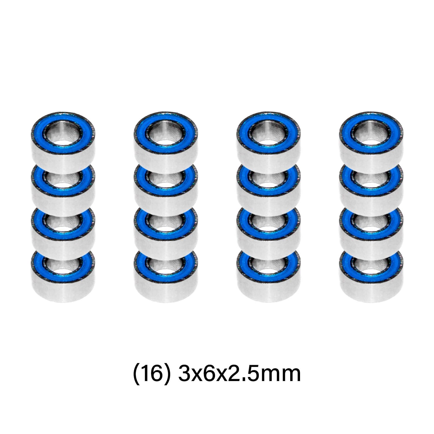for FMS FCX24 1/24 RC Crawler Rubber Sealed Bearings Kit (24 Pcs)