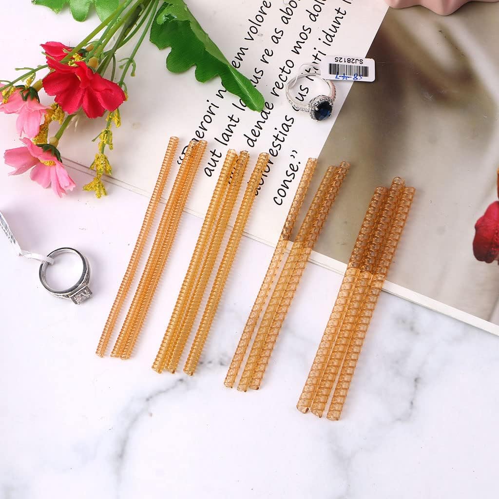 Invisible Size Adjuster Transparent Guard for Loose Rings 4 Resizer Measuring Tool for Any Rings Guards for Women Loose Rings
