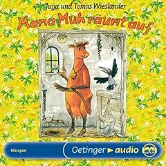 Diseño de la portada del título Mama Muh r&auml;umt auf