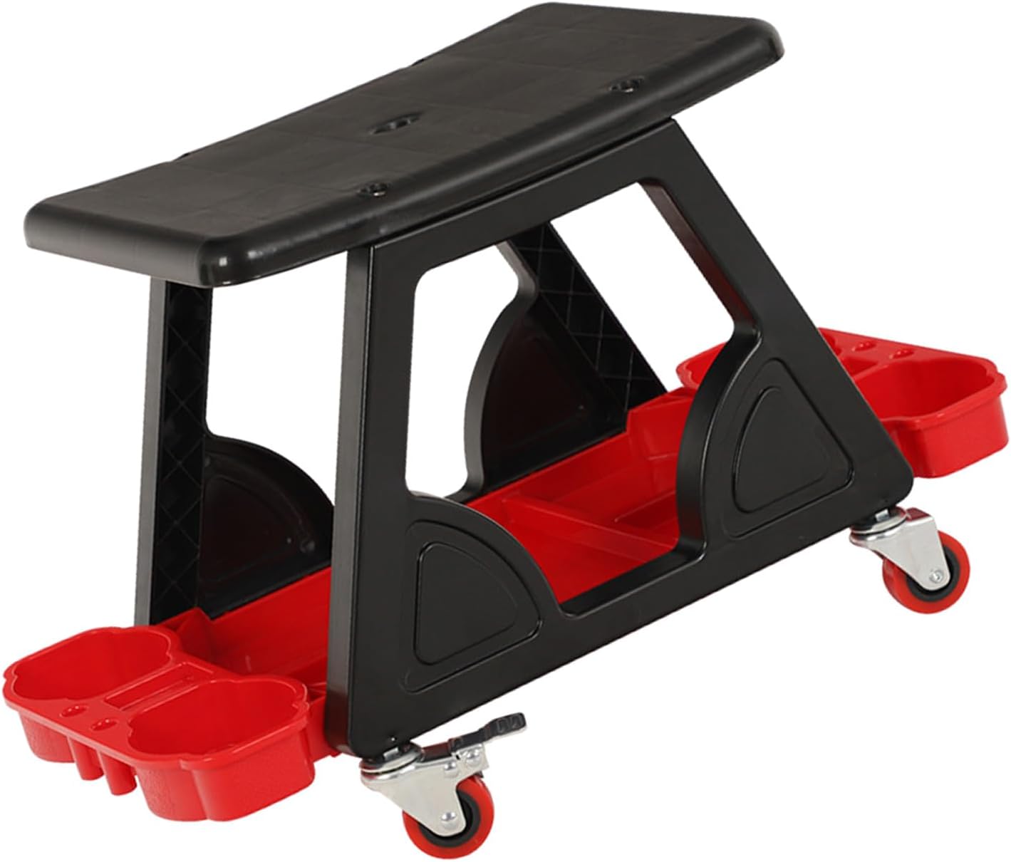 Rolling Garage Shop Seats with Tool Storage Tray for Car