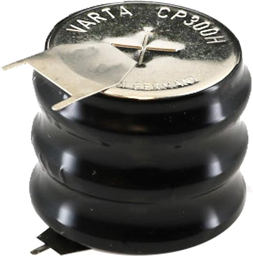 3CP300H-3PIN 3.6V 300mAh Batería NiMH wPINS Hecho con Células VARTA Genuinas para Iluminación Portátil, Linterna