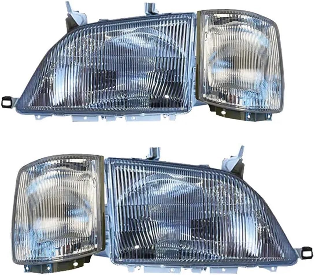 Car Headlight Turn Signal Corner Lamp Compatible With Toyota Dyna Hino 300 LY280 KDY230 XZU300 1999 to 2003(4pcs)