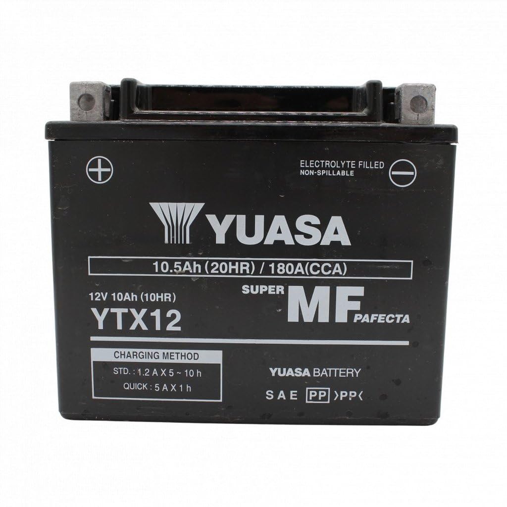 Yuasa YTX12 batteria moto 12V precaricata sigillata